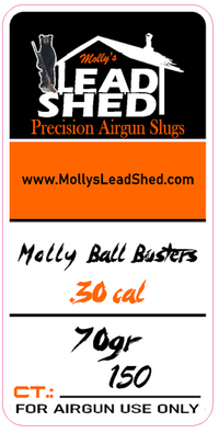 .30 cal Molly Ball Busters