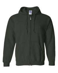 Gildan G186 Heavy Blend Full-Zip Hooded Sweatshirt (Forrest)