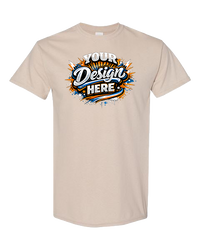 Gildan G500 Cotton T-Shirt (Sand)